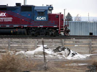 WAMX 4041 - GP40-3 (ex-HLCX 4401, exx-HLCX 3111, exxx-CR 3093, exxxx-PC 3093, nee NYC 3093)