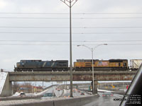 CEFX 1051 - AC44CW and UP 8514 - SD70ACe
